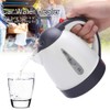 Electric Kettle, 1000ml 12V Heated Water Tea Coffee Kettle Pot
