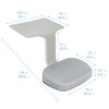 ECR4Kids The Surf Portable Lap Desk with Cushion, Flexible Seating,