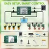 Solar Powered Dual Pump Drip Irrigation Kit for Outdoor Indoor