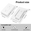 Smart Plug-in Dimmer, Wireless Dimmer Plug with Remote, 2.4GHz Dual