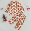 Christmas Pajamas Set Christmas Sleepwear Outfit 0-4 Years Toddler Infant