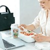 Adult Bento Lunch Box Set with Insulated Lunch Bag –
