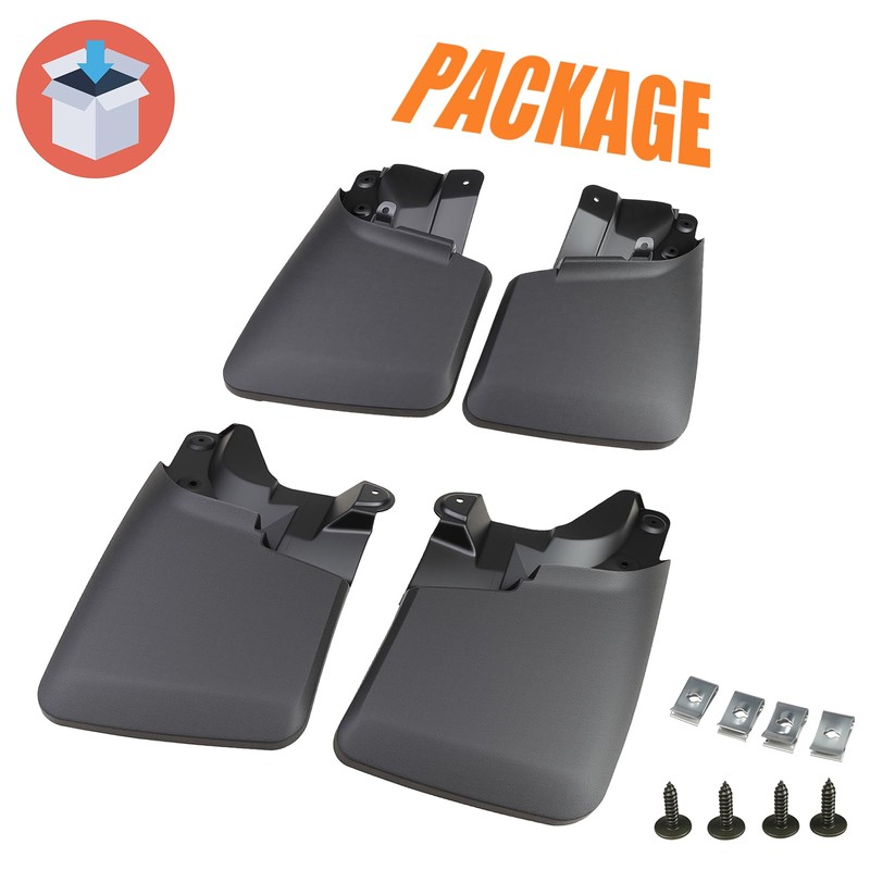 Kinwrdsn Mud Guard Mud Flaps Guards Splash All Weather Guard