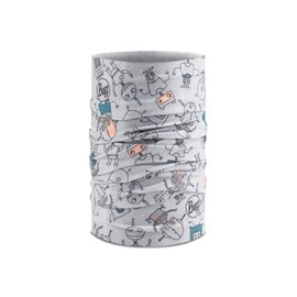 Buff Original EcoStretch Multifunctional Scarf for Children Theo Grey