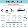 Magnifying Glasses with Light Rechargeable Reading Glasses Bright LED Readers