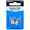 Dorcy 3D-3.6-Volt, 0.75A Flange Base Krypton Replacement Bulb, 2-Pack (41-1661)