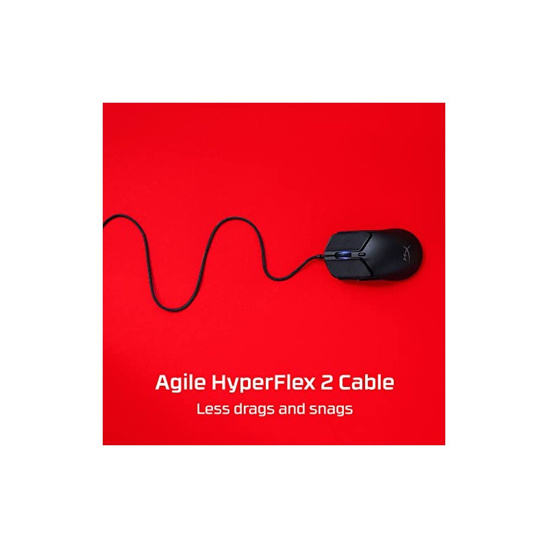 HyperX Pulsefire Haste 2 - Mouse para Juegos con Cable,