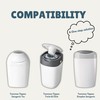 Planet Mate 3-Pack 100% Biodegradable Nappy Bin Refill Bags -