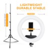 Large Ring Light with 72" Tripod Stand, (White, 13)