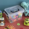 Callyne Mini cubos de plástico de 1,5 litros, 6 paquetes