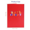 EWEISHEIT Dinosaur-Themed Pop-Up Greeting Cards – Assorted Blank Birthday &