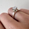 Agálea | Anillo de Plata Ley .925, Compromiso Promesa con