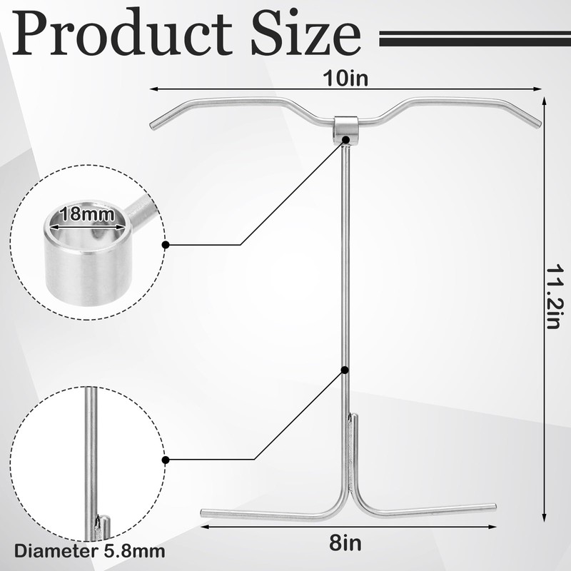 SiliFine 4pcs Turkey Hanger Hook for Barrel Smoker All Purpose