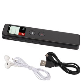 Digital Voice Recorder with Speaker Bluetooth 5.0 Intelligent Noise Reduction Voice Activated Recording Device MP3 Player 32GB