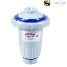 Bzcovac for Nature2 Express Mineral Pool Cartridge - Fits Inground Pools Up to 25,000 Gallons, Compatible with 1.5" or 2" Rigid PVC Pipes, Replaces W20086 W28175 W20080 W20171 W20176