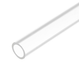 QUARKZMAN PVC transparent tube, inner diameter 16 mm, diameter 22 mm, length 305 mm, acrylic plastic tube for lamp making, floor lamps, furniture