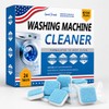 Dorwrnln Bio-Enzyme Washing Machine Cleaner Tablets 24 Pack, 5X Power
