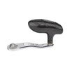 Gomexus LM95-F85 Reel Handle with Handle Knob, Carbon, Single Handle,