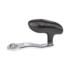 Gomexus LM95-F85 Reel Handle with Handle Knob, Carbon, Single Handle, 3.7 inches (95 mm), Compatible with Shimano Daiwa Reels, Easy to Install, Offshore Jigging, Deep Deep Thailava, Saltwater Fishing