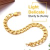Men's Bracelet Mens Gold Bracelet Cuban Link Bracelet for Men