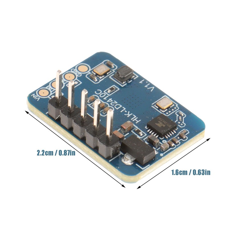 AEDIKO 4pcs LD2410C Human Presence Radar Sensor Module HLK-LD2410 Millimeter