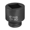 HARFINGTON 4 Point Square Socket 1" Drive 41mm Metric Square