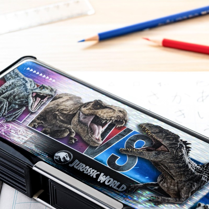 Showa Note Jurassic World Pencil Case for Elementary School Students,