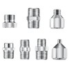 ABEST 7 pcs of airbrush adaptor set airbrush fitting airbrush