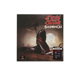 SockShop Ozzy Osbourne Blizzard of Ozz Cotton Socks Heavy Metal Music Classic Rock Luxury Gift Box 4 Pack - Black 7-11