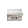 Mcredy Hinges Jewelry Box Hinges 2-inch Silver Stainless Steel Pack