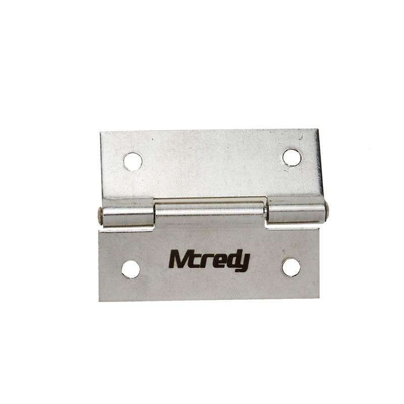 Mcredy Hinges Jewelry Box Hinges 2-inch Silver Stainless Steel Pack