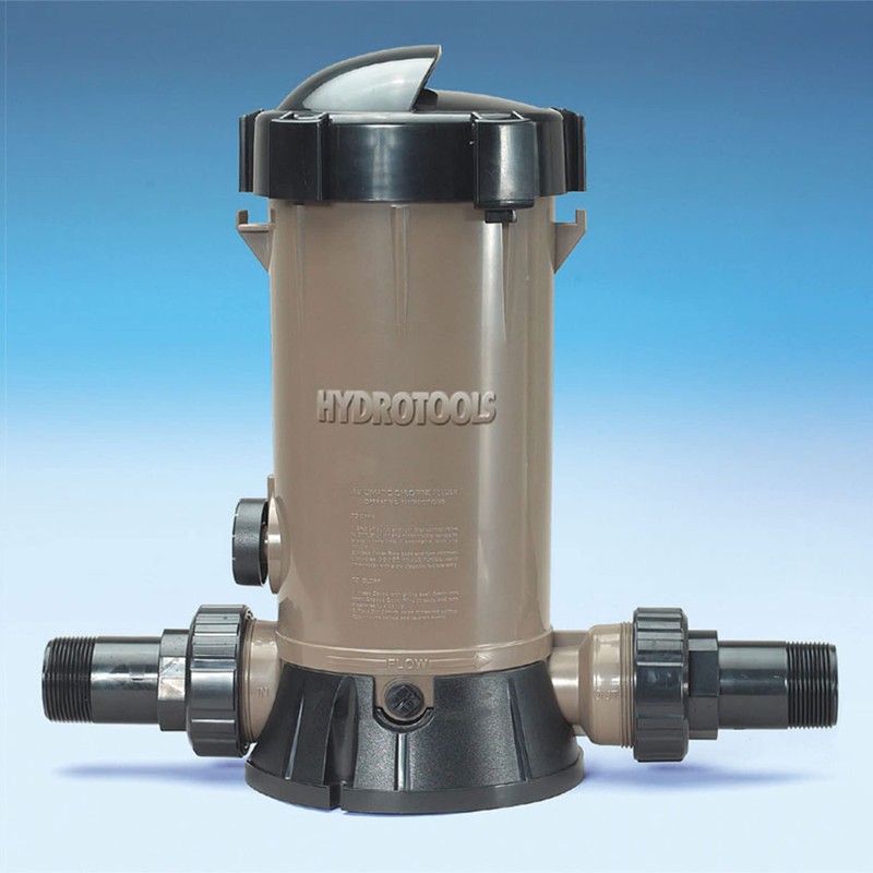HYDROTOOLS By SWIMLINE 8750 Super Premium In-Line Automatic Chlorine Feeder