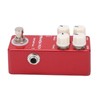 Distortion Effect Metal Shell Red True Bypass Foot Switch for