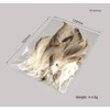 KTGCOZS Pack of 50 Flank Feathers Fly Tying Natural Barred
