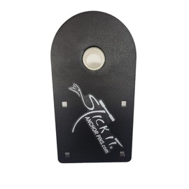 Stick It Anchor Pins Shallow Water Anchor Bracket for Pontoons (Black)