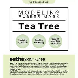 estheSKIN (2 pack) estheSKIN No.109 Tea Tree Modeling Rubber Mask Powder for Facial, 35Oz