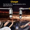 EVRBUL 1 1/16 (27mm) Deep Socket 3/8 Drive ICP Injection