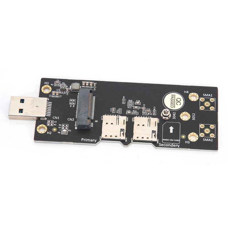 Adapter Card NGFF(M.2) Key B to USB 3.0 with Dual
