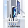 VAYDEER - Soporte Vertical para porttil para computadora, Doble Ranuras