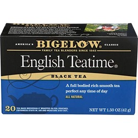 Bigelow, English Time Tea (Caffeinated), 20 Count