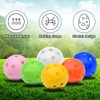 LICQIC 12 Pcs Golf Practice Balls, Air Flow Hollow Practice