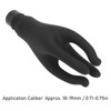 Fascia Massage Head Replaceable Head 4 Fingers Artifical Hand Silicone