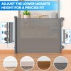 SPACEANY Retractable Safety Baby Gate or Mesh Dog Gate,Durable Portable