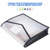 Vicloon Clear Pocket Documents, Pack of 5 Document Wallets, A4