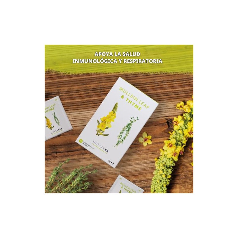Nutra Tea Nutratea - Té de Gordolobo y Tomillo -