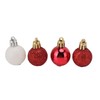 Mini Christmas Ball Ornaments, Polished Shatterproof Glossy 49pcs Lightweight Mini