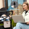 Accmor Universal Cup Holder with Hook, Stroller Cup Holder with