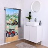 Klaus Herding GmbH Tractor Velour Towel, Multicoloured, 75 x 150