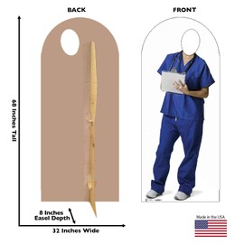 Advanced Graphics Orderly Stand-in Life Size Cardboard Cutout Standup