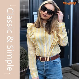 WHIPPY Plus Size Women's Leather Belts for Jeans Pants Dress Fashion Ladies Waist Belt Casual Belts with Square Gold Buckle,Coffee,2XL